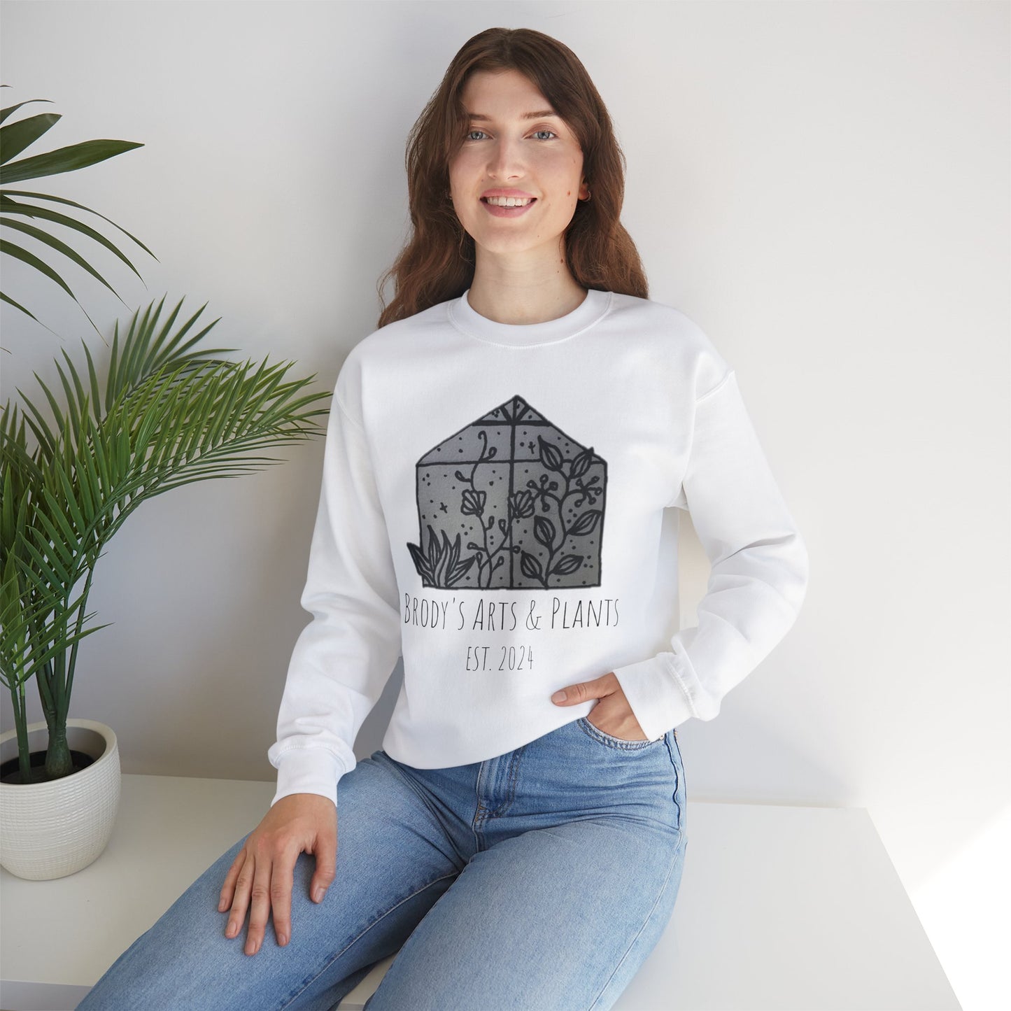 Floral House Sweatshirt