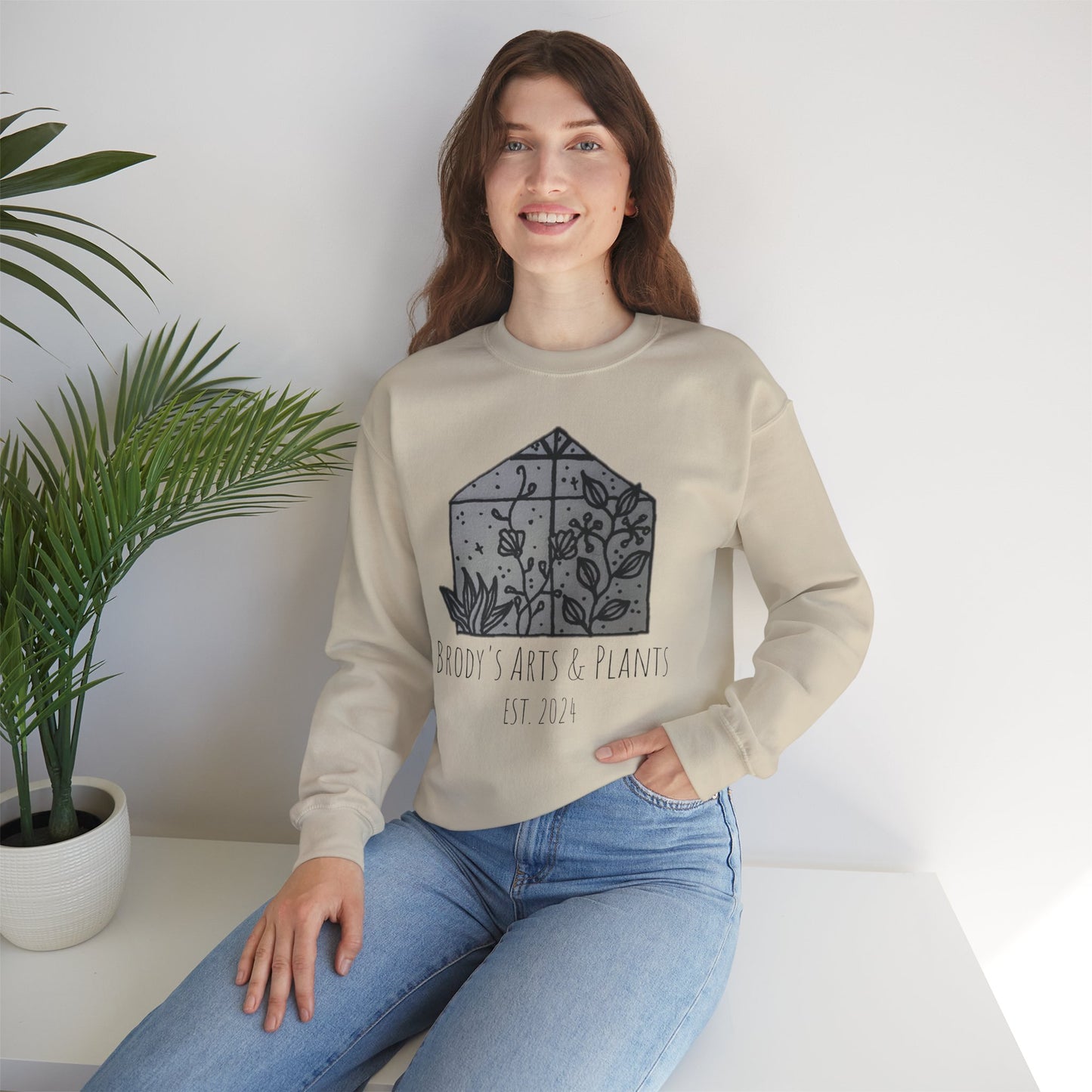 Floral House Sweatshirt