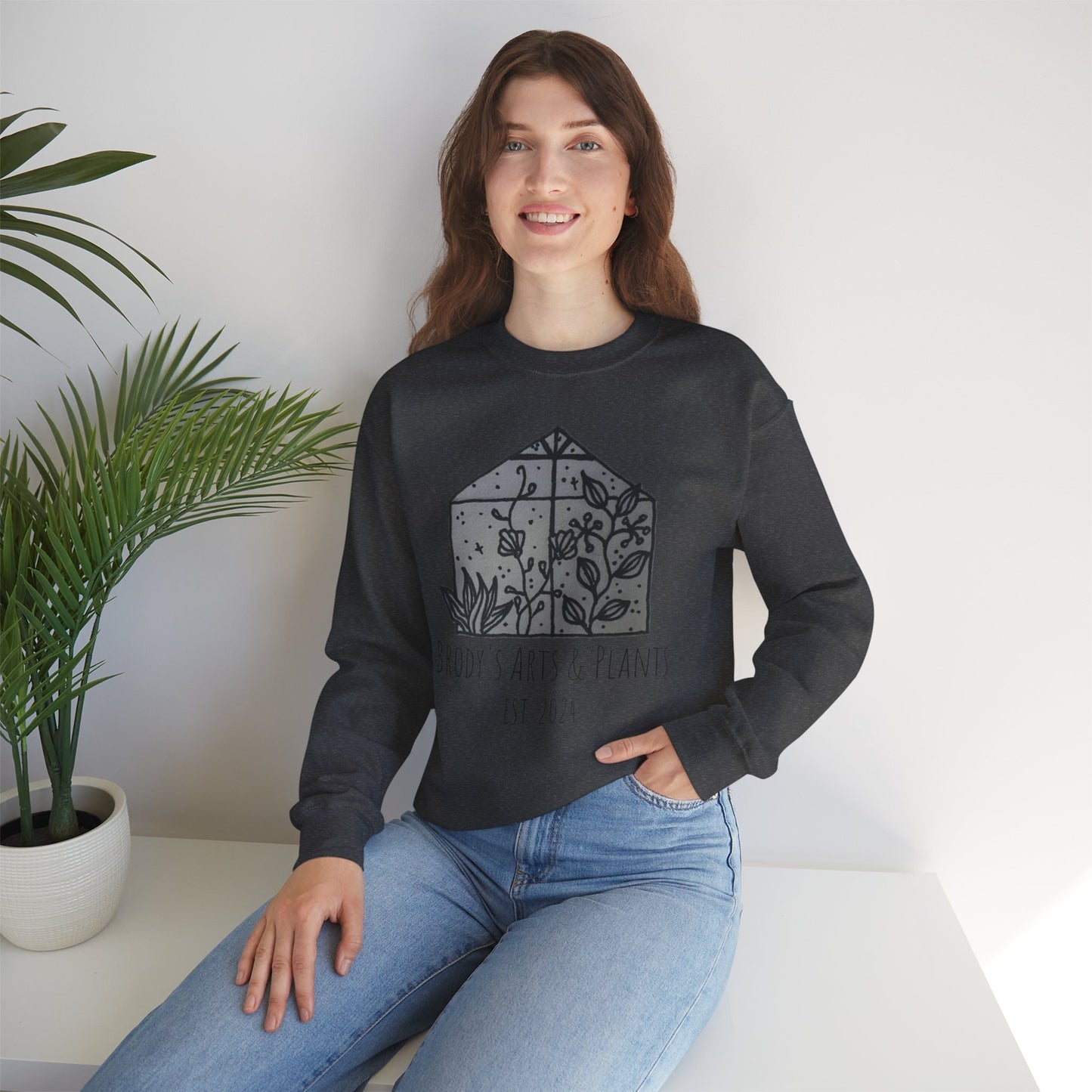 Floral House Sweatshirt